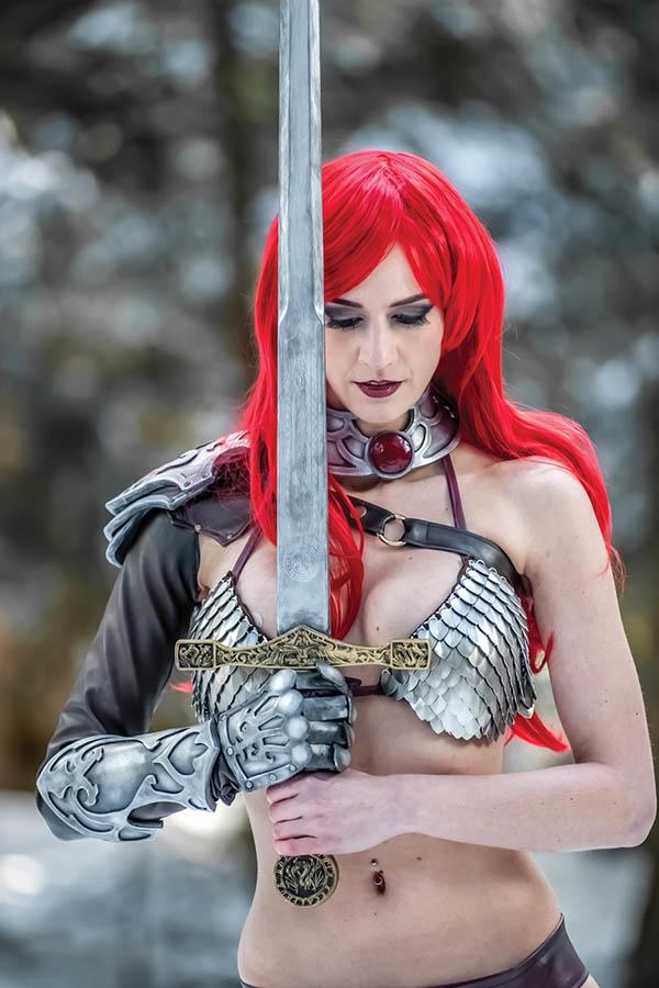 Red Sonja Vol 8 #14 Cover J Incentive Cosplay Photo Virgin Cover