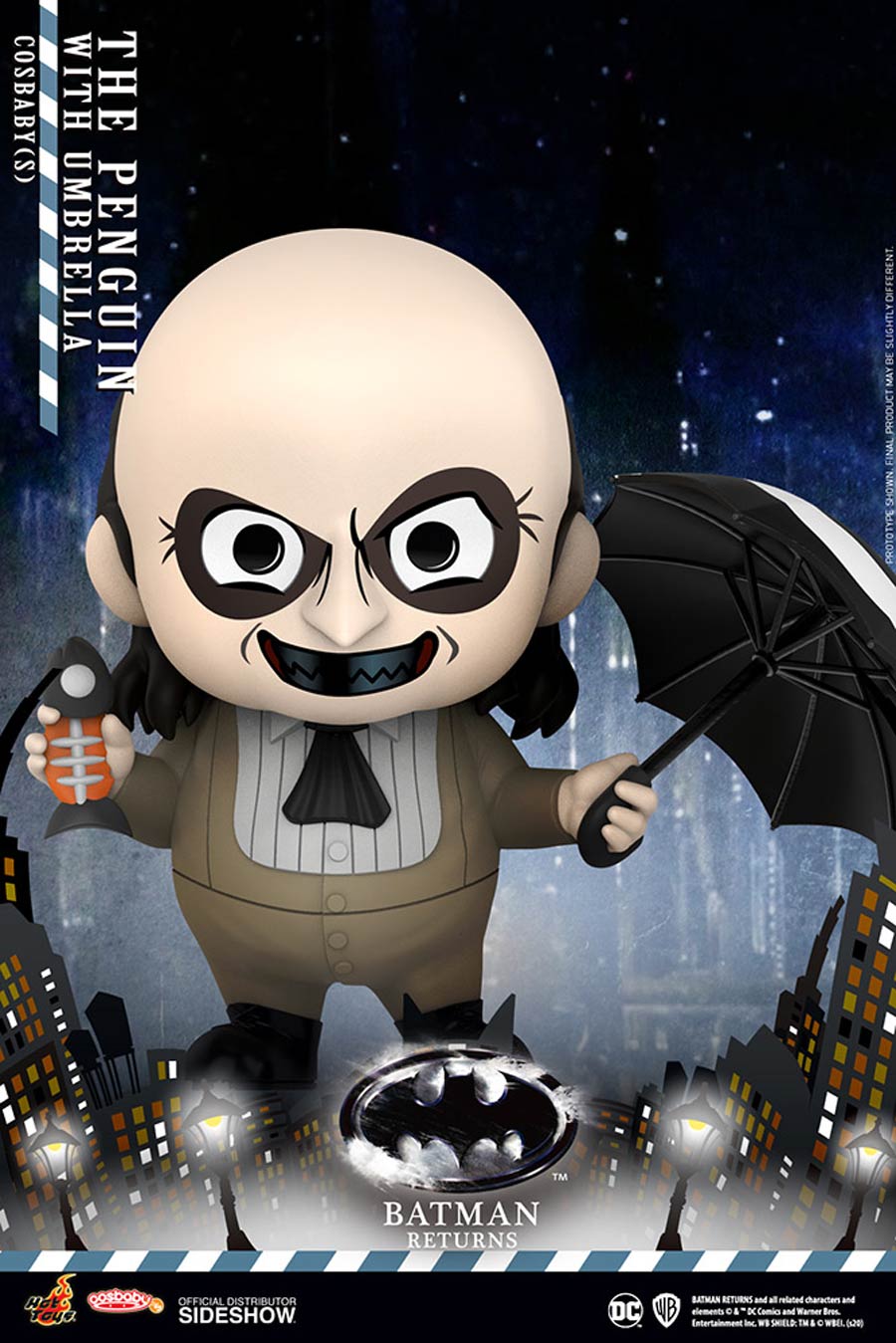 Batman Returns The Penguin With Umbrella Collectible Figure