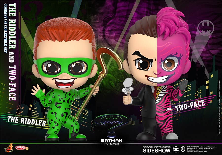 Batman Forever The Riddler And Two-Face Collectible Set