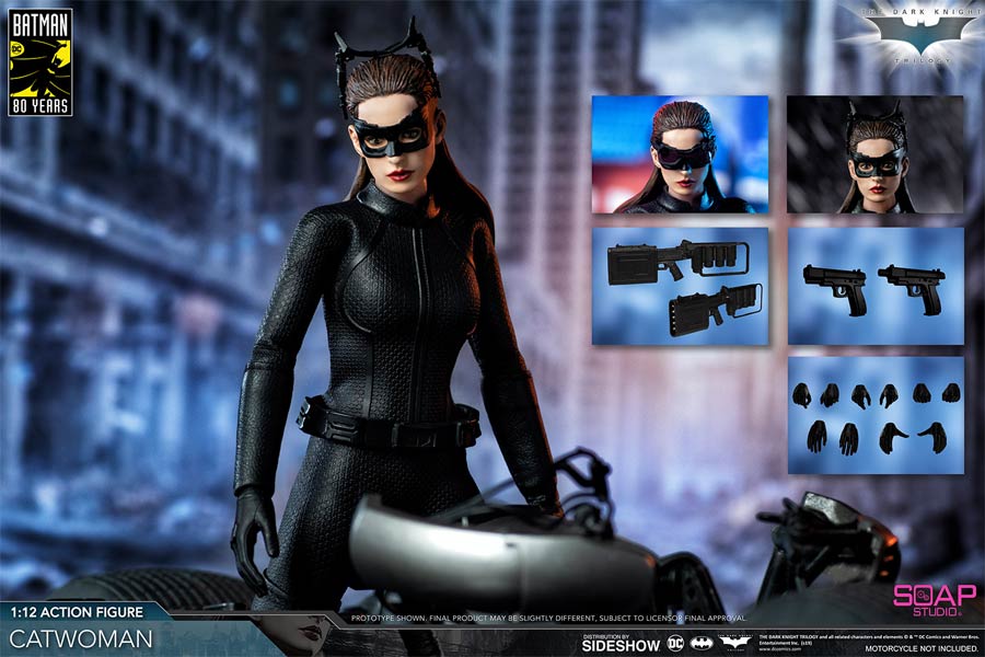 Batman The Dark Knight Rises Catwoman 1/12 Scale Action Figure