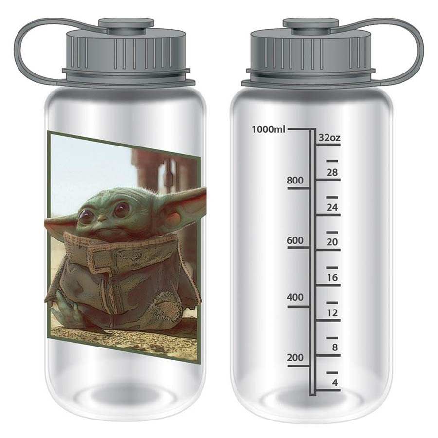 Star Wars The Mandalorian The Child 32-Ounce Water Bottle