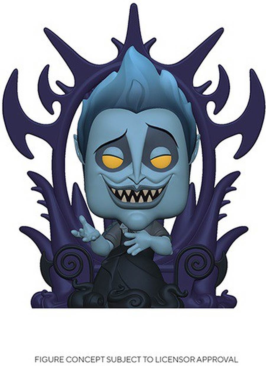 POP Deluxe Disney Villains Hades On Throne Vinyl Figure
