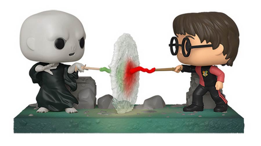 POP Moment Harry Potter Harry Potter vs Voldemort Vinyl Figure