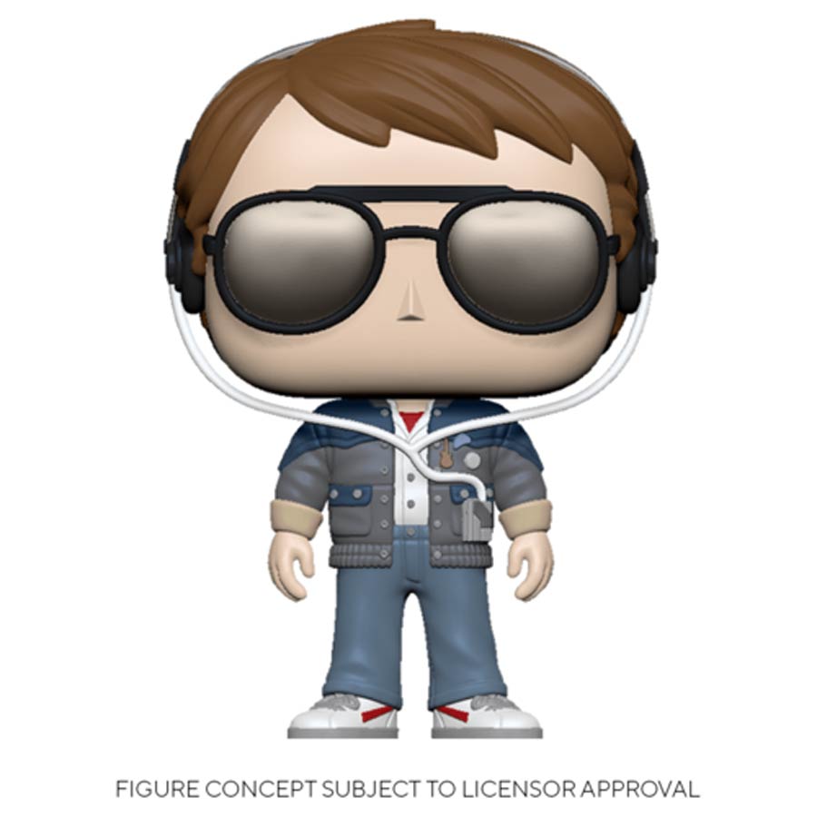 POP Movies Back To The Future Marty With Glasses Vinyl Figure