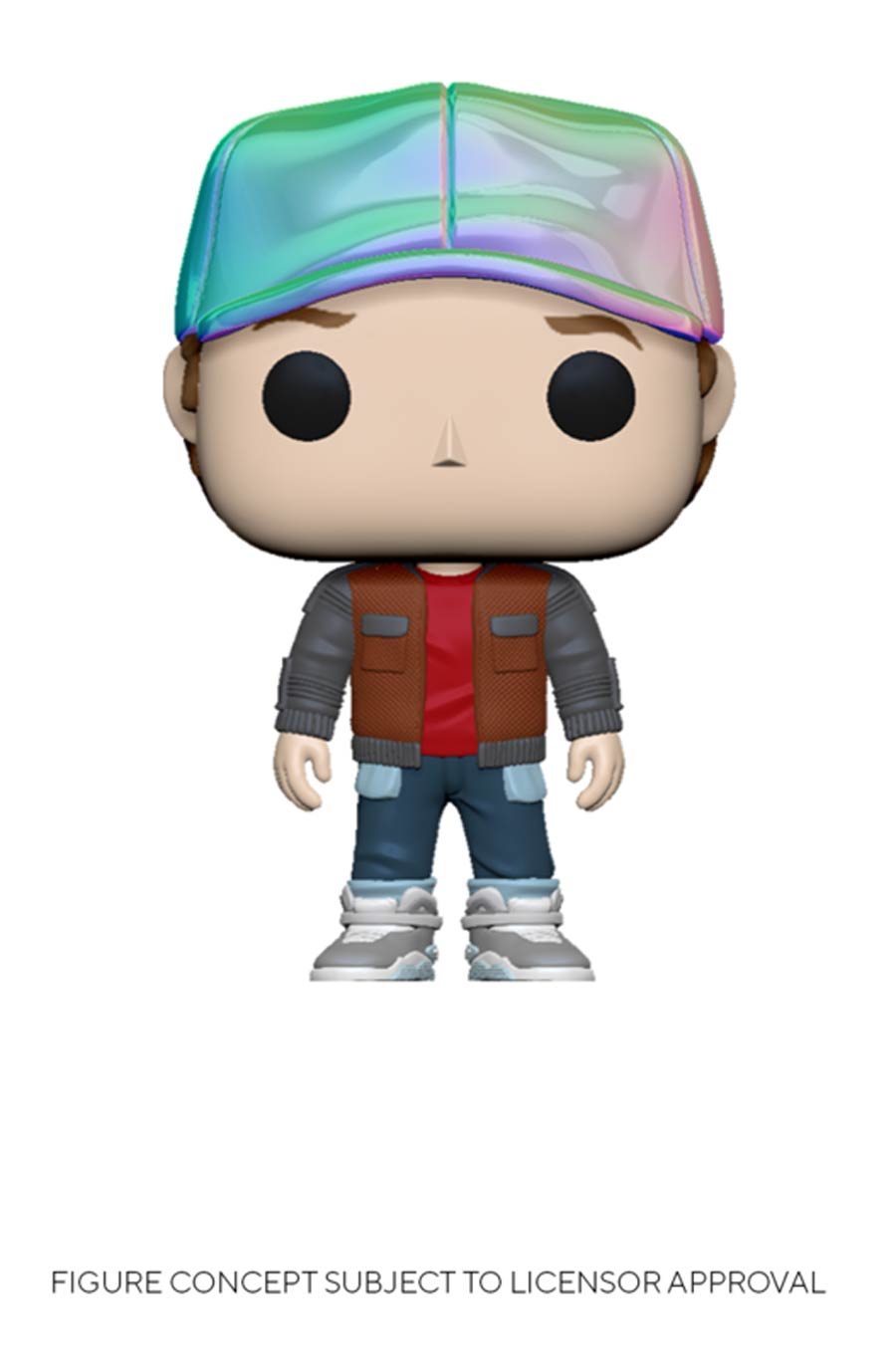 POP Movies Back To The Future Marty In Future Outfit Vinyl Figure