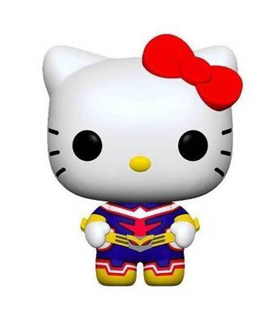 POP Animation Sanrio / My Hero Academia Hello Kitty-All Might Vinyl Figure