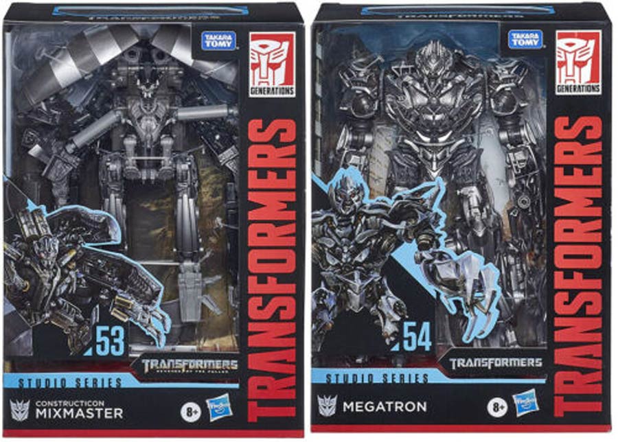 Transformers Studio Series Voyager Class Action Figure Assortment Wave 4 Case of 3 Figures