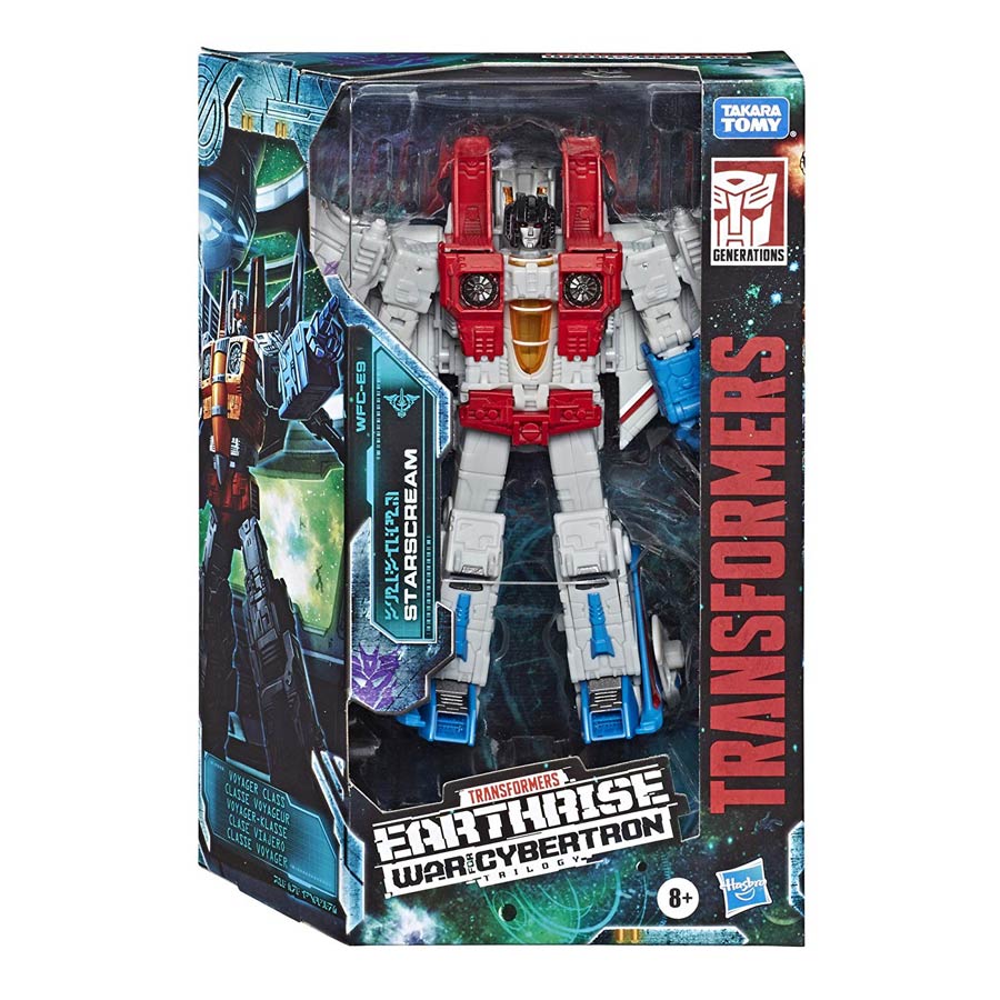 Transformers War For Cybertron Earthrise Voyager Class Action Figure - Starscream
