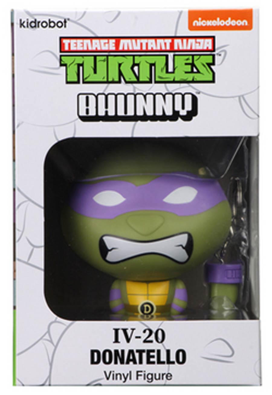 Bhunny Teenage Mutant Ninja Turtles Donatello 4-Inch Vinyl Figure