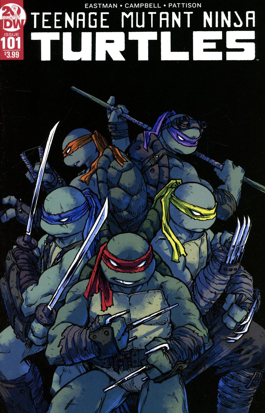 Teenage Mutant Ninja Turtles Vol 5 #101 Cover D 2nd Ptg Variant Sophie Campbell Cover