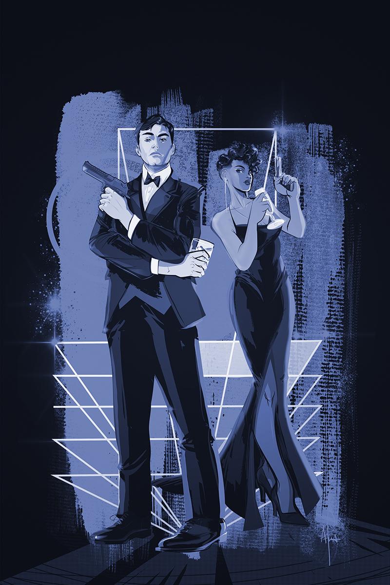 James Bond Vol 3 #4 Cover D Incentive Afua Richardson Tint Virgin Cover