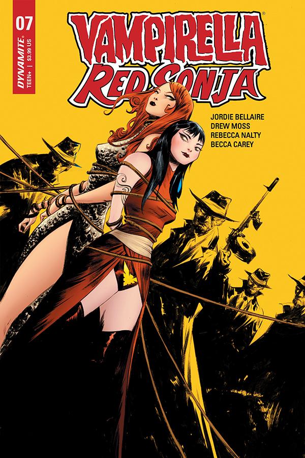 Vampirella Red Sonja #7 Cover N Incentive Jae Lee Yellow Cover