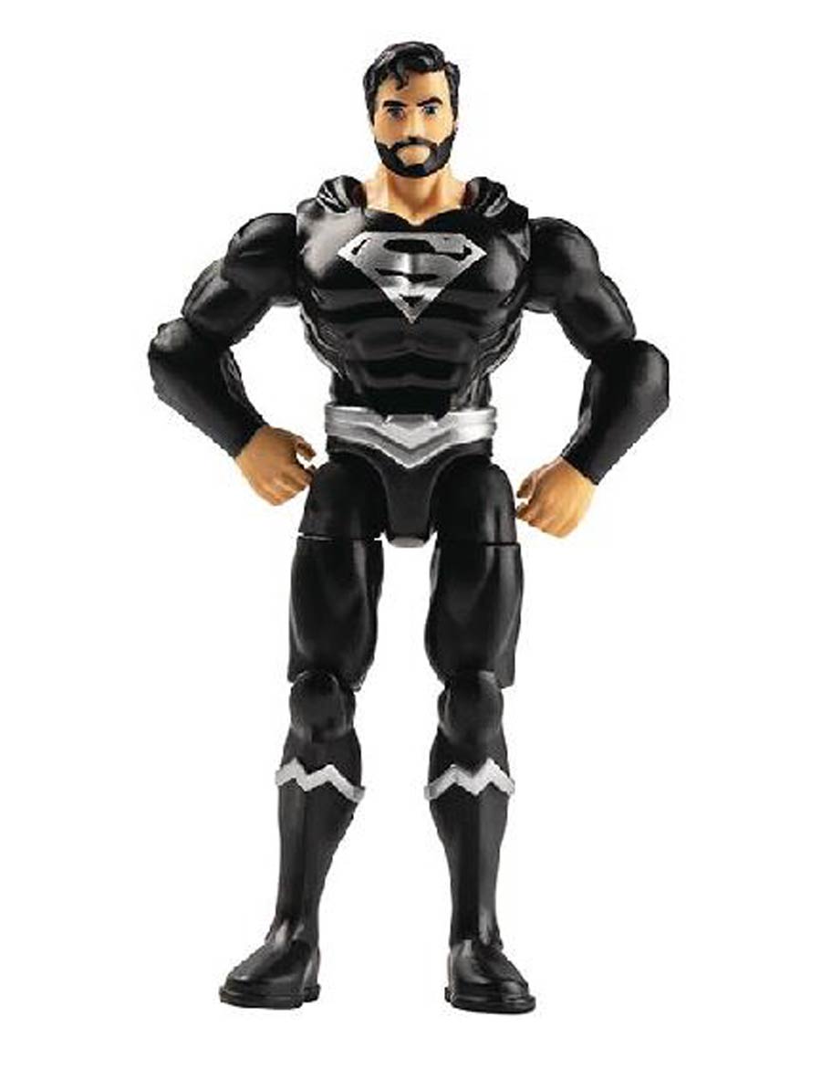 DC Universe 4-Inch Action Figure Assortment 202001 - Superman Black Costume
