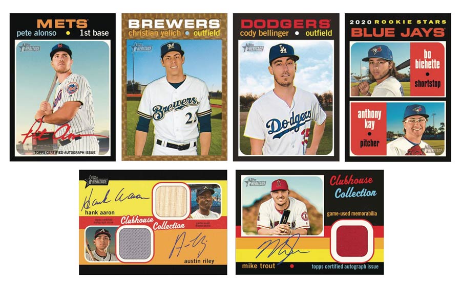 Topps 2020 Heritage Baseball Trading Cards Pack