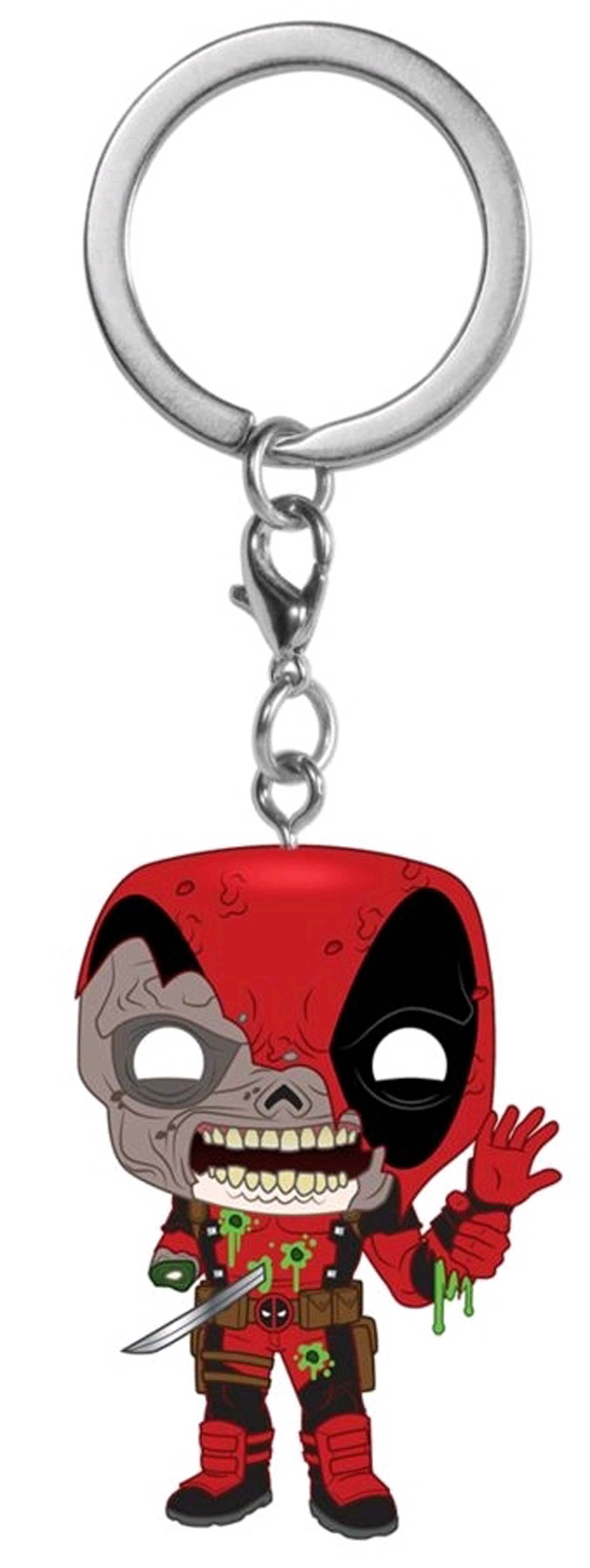 POP Keychain Marvel Zombies Deadpool Vinyl Pocket Keychain