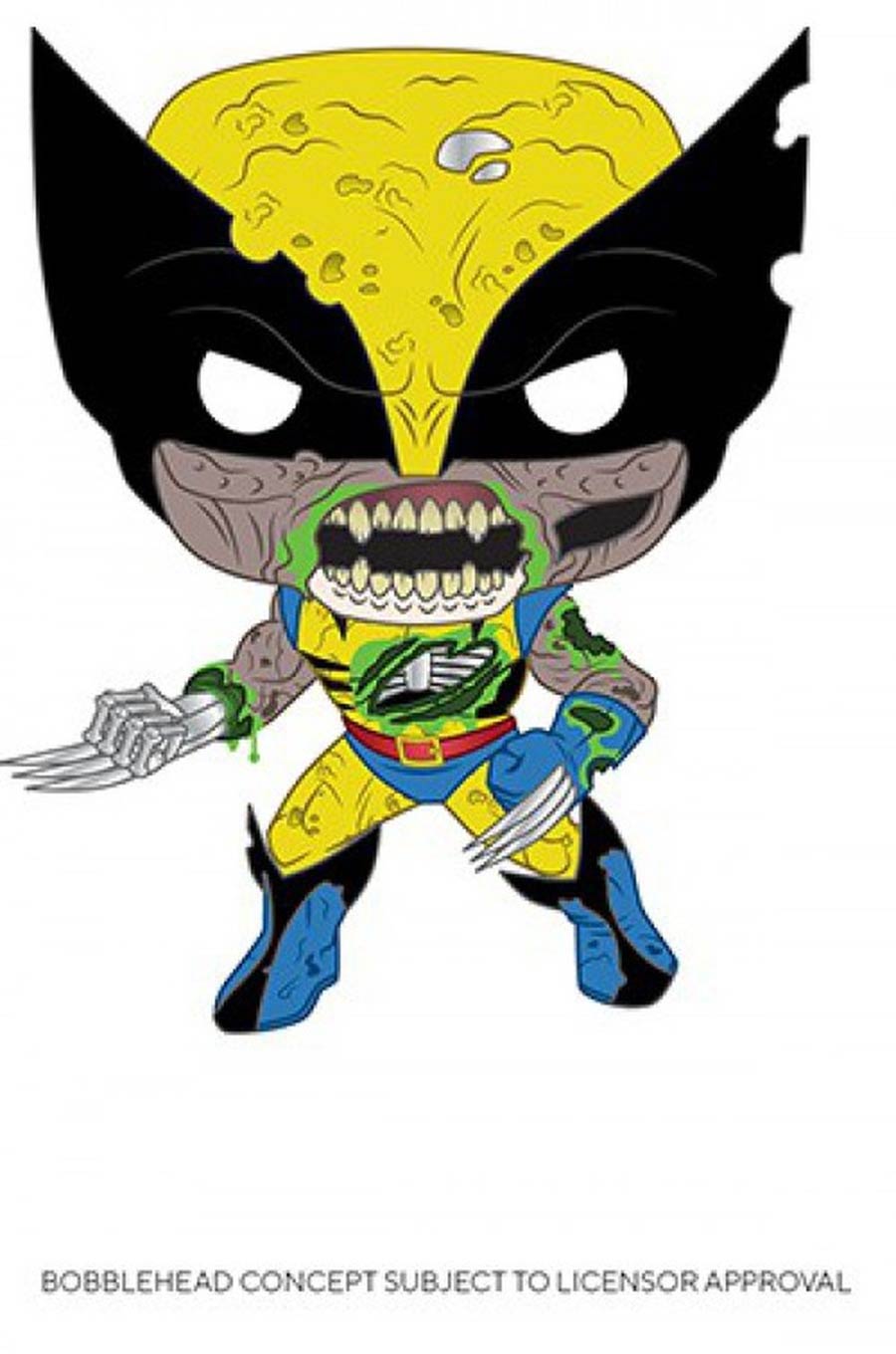 POP Marvel Marvel Zombies Wolverine Vinyl Bobble Head