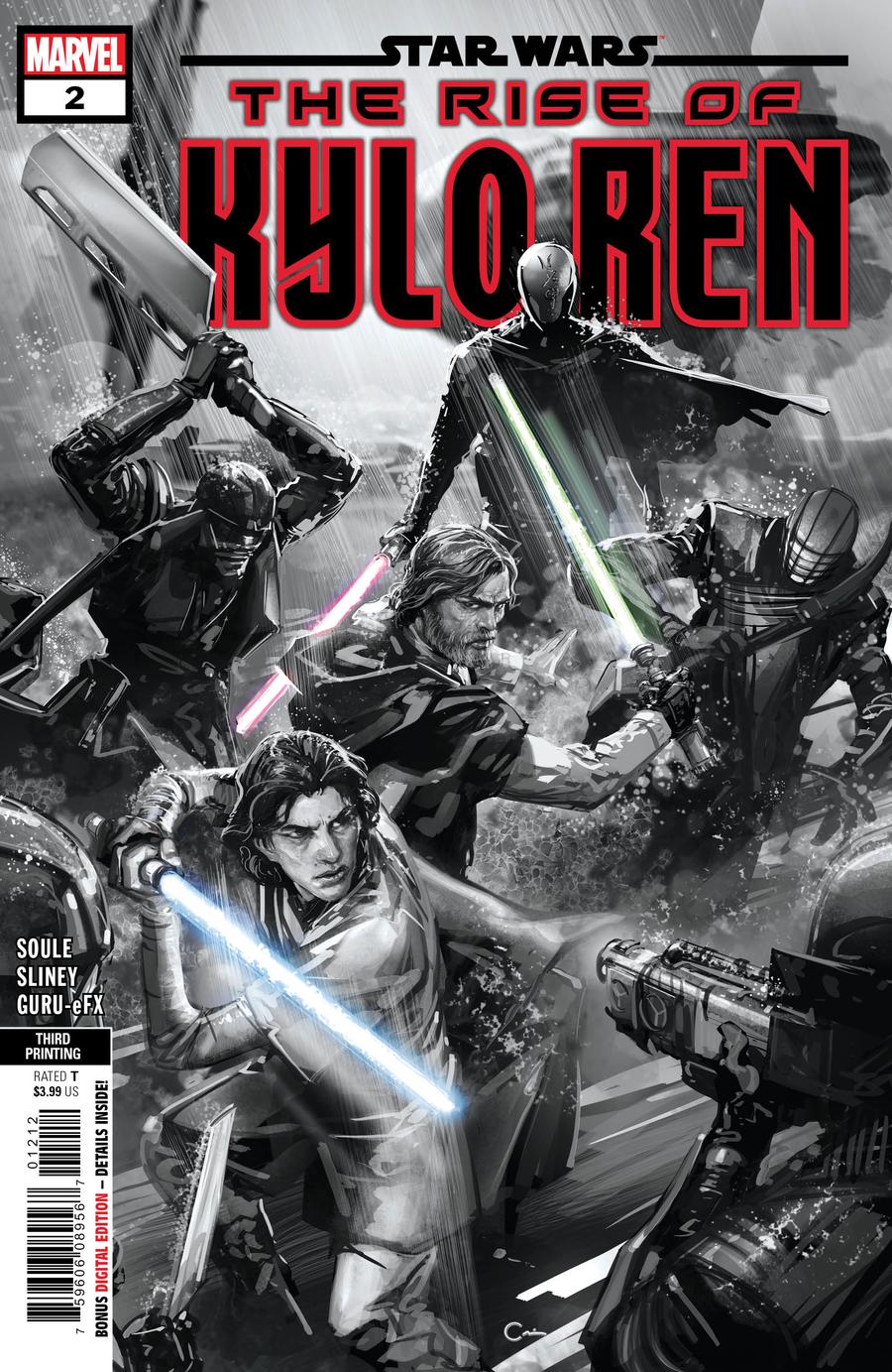 Star Wars Rise Of Kylo Ren #2 Cover D 3rd Ptg Clayton Crain Variant Cover