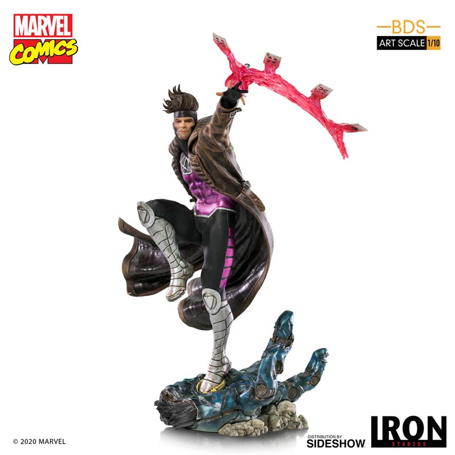 X-Men Gambit 1/10 Scale Battle Diorama Art Scale Deluxe Statue