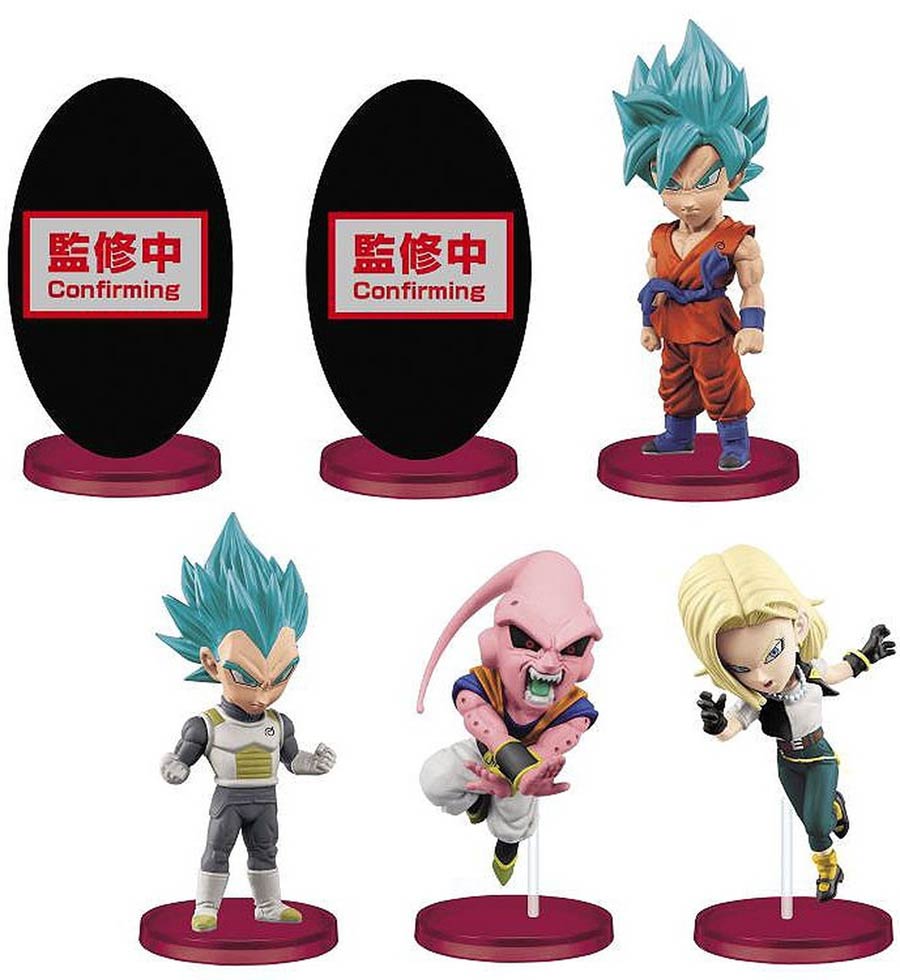 Dragon Ball Legends Collab World Collectible Figure Assortment Vol 3 Display Of 12 Blind Box Figures