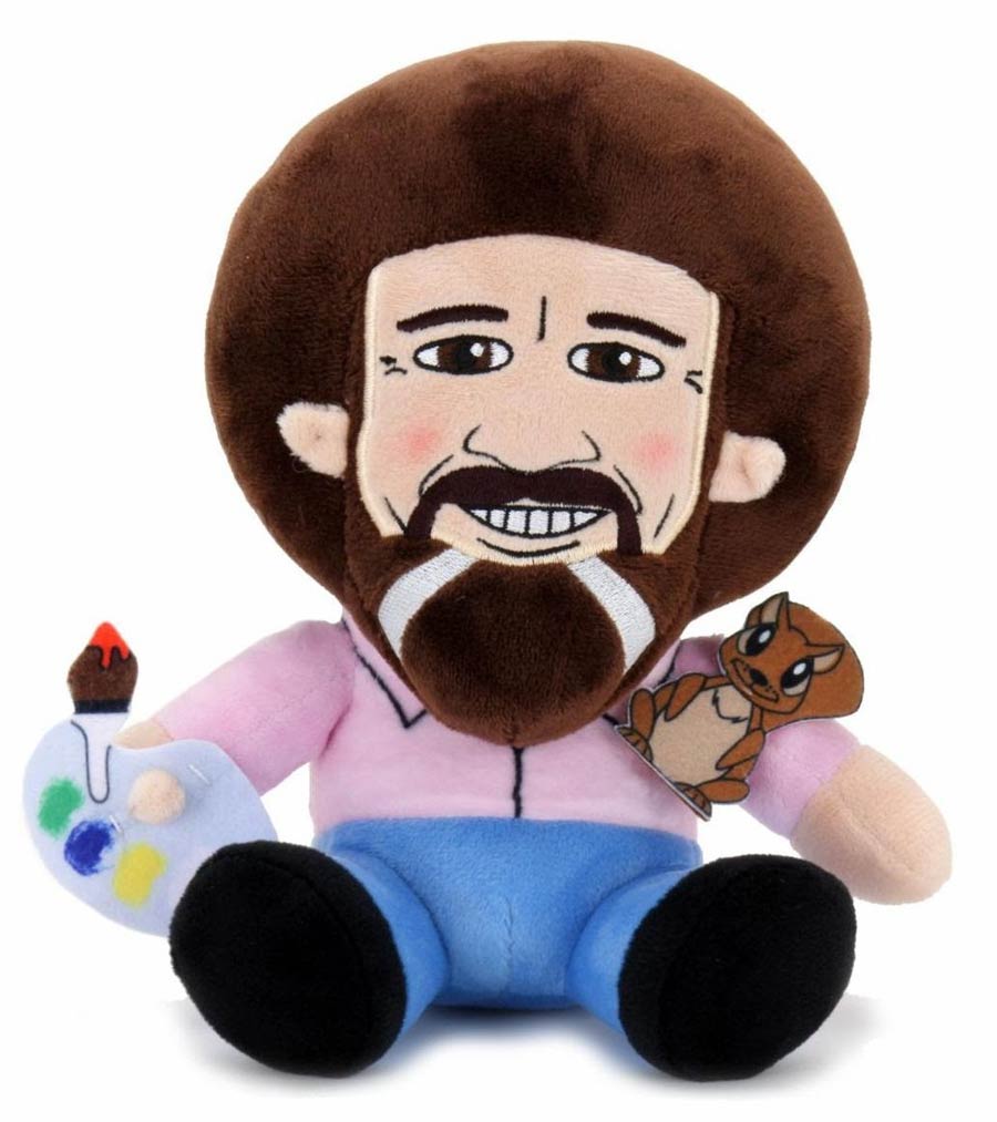 Bob Ross With Peapod Phunny Plush By KidRobot
