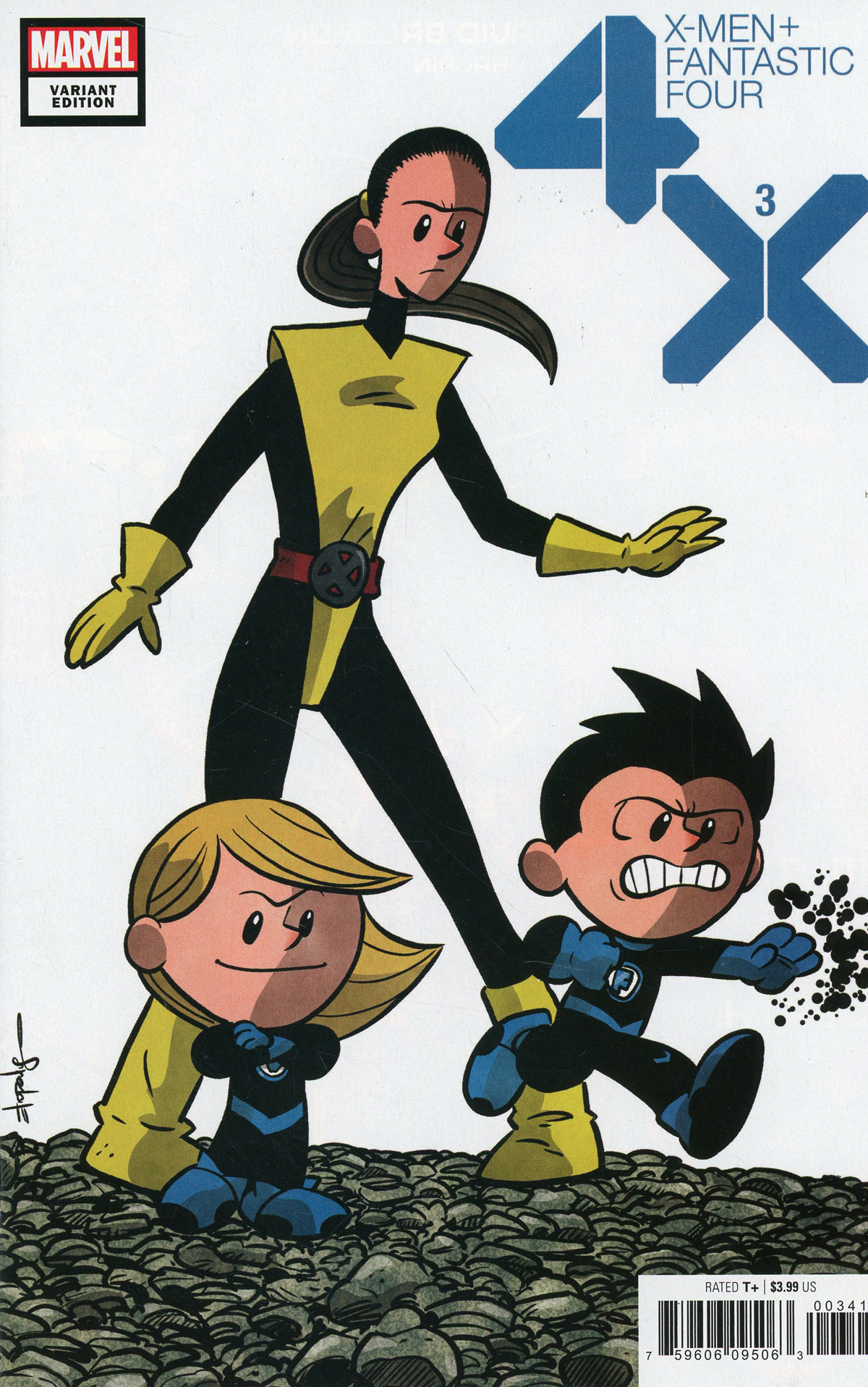 X-Men Fantastic Four Vol 2 #3 Cover D Variant Chris Eliopoulos Cover