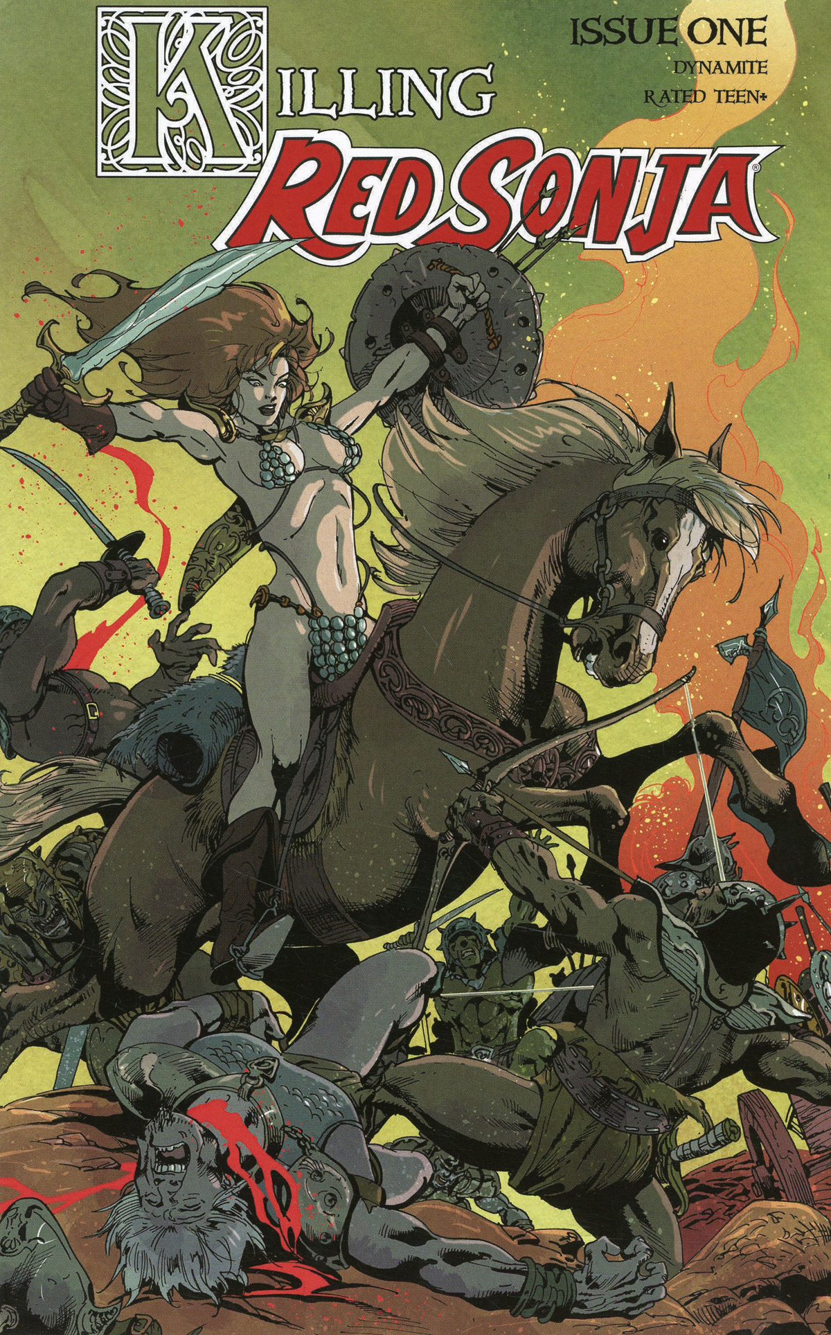 Killing Red Sonja #1 Cover C Variant Roberto Castro Cover