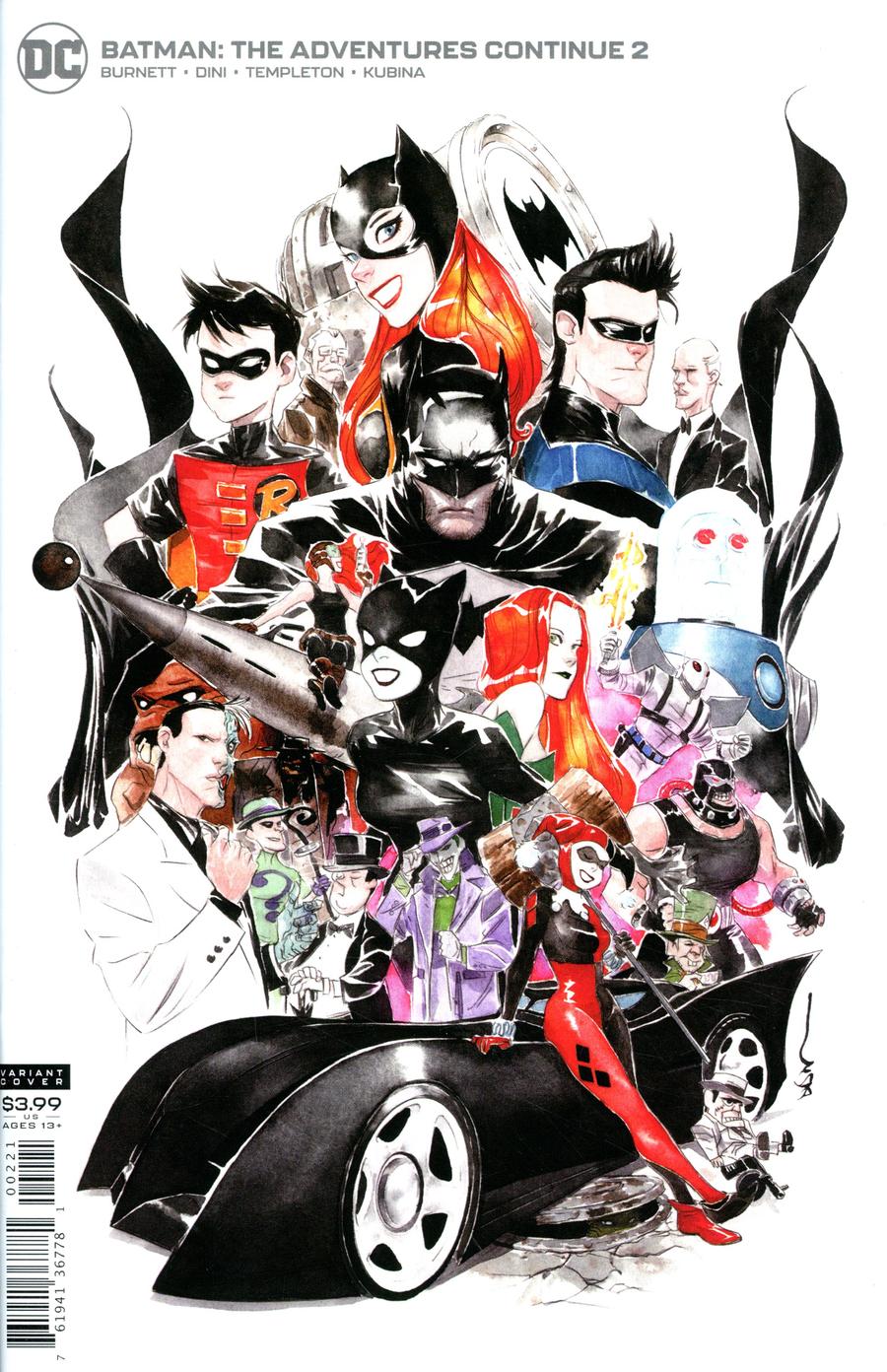 Batman The Adventures Continue #2 Cover B Variant Dustin Nguyen Cover