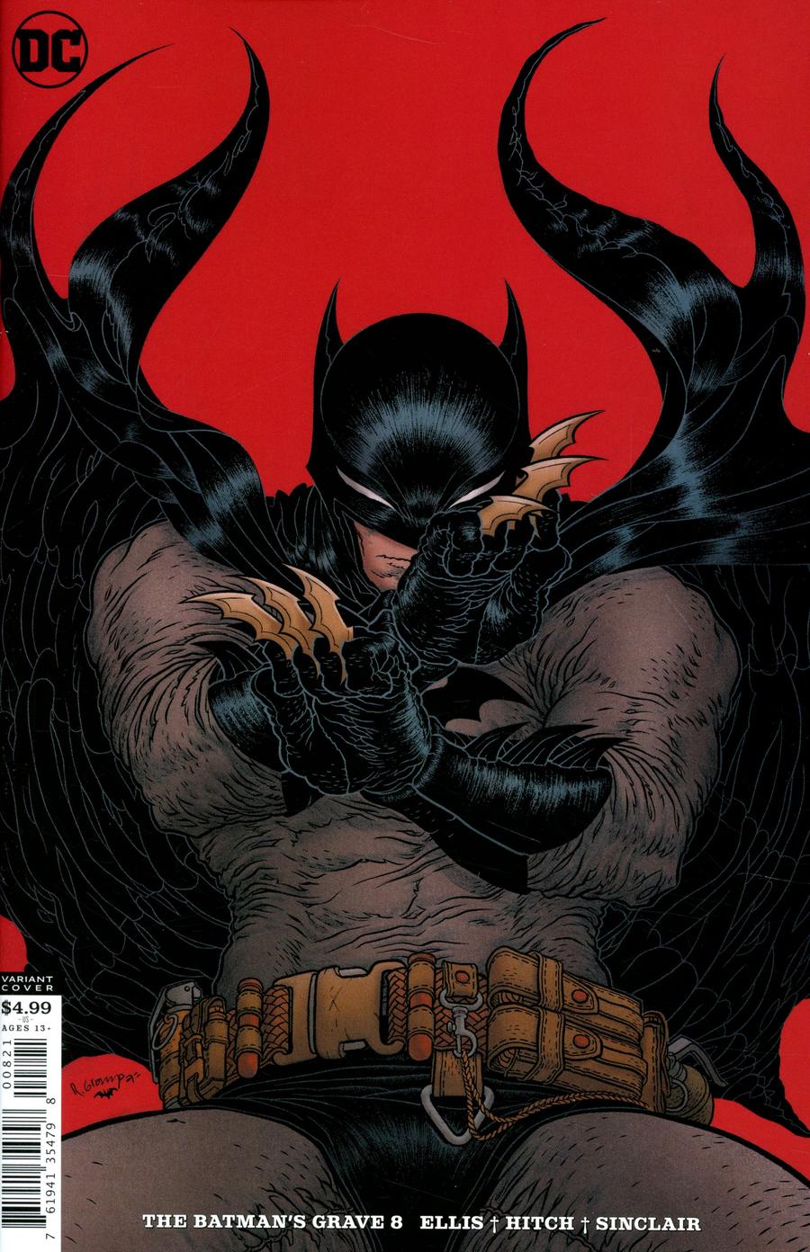 Batmans Grave #8 Cover B Variant Rafael Grampa Card Stock Cover