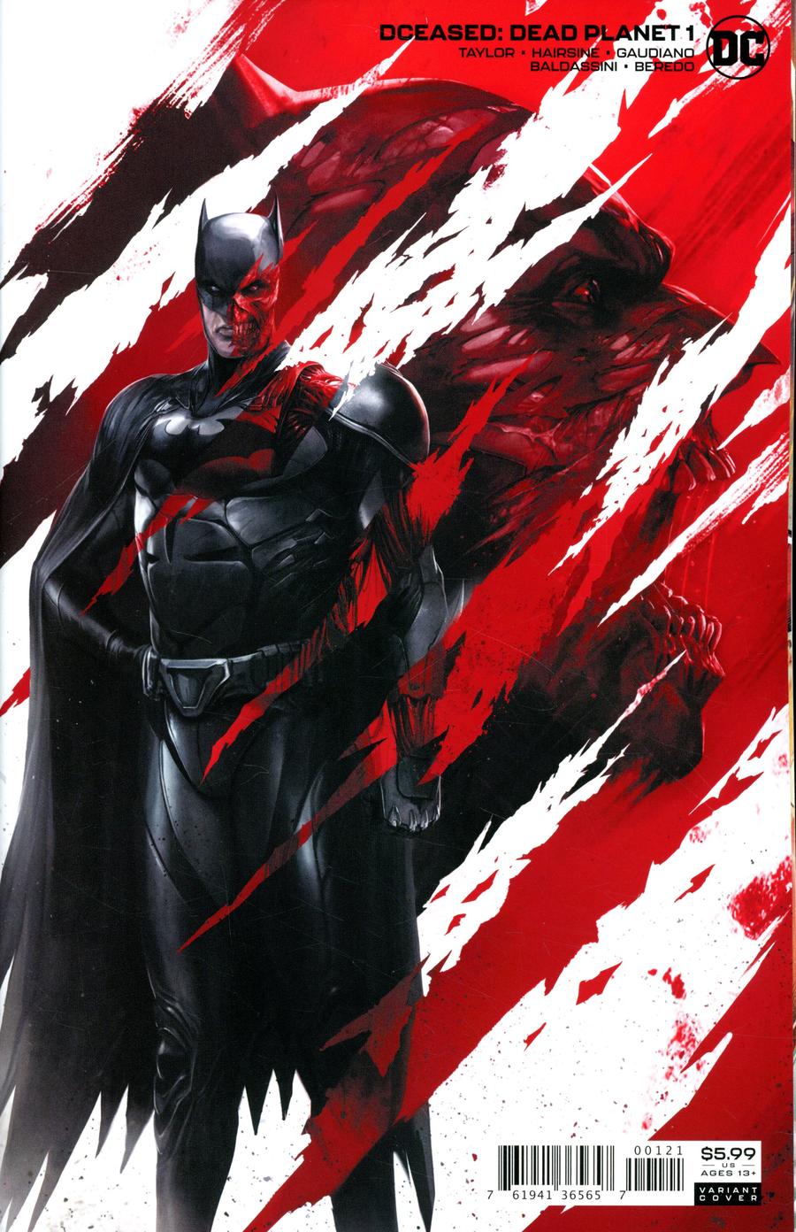 DCeased Dead Planet #1 Cover B Variant Francesco Mattina Card Stock Cover