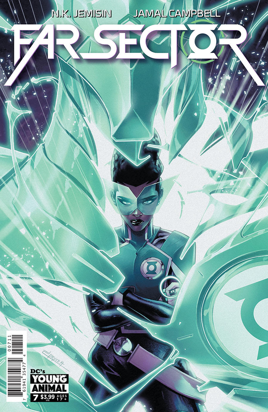 Far Sector #7 Cover A Regular Jamal Campbell Cover