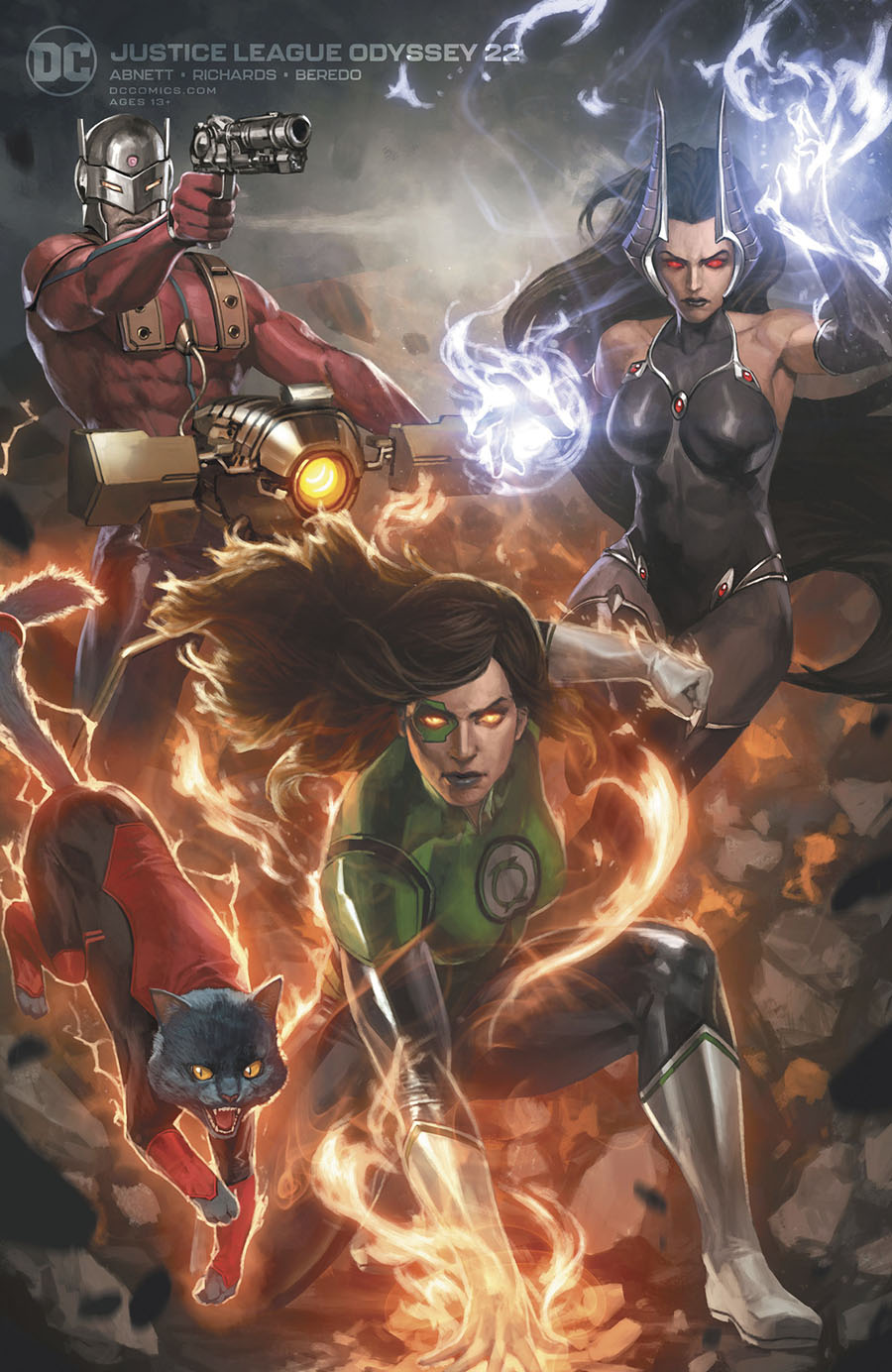 Justice League Odyssey #22 Cover B Variant Skan Cover