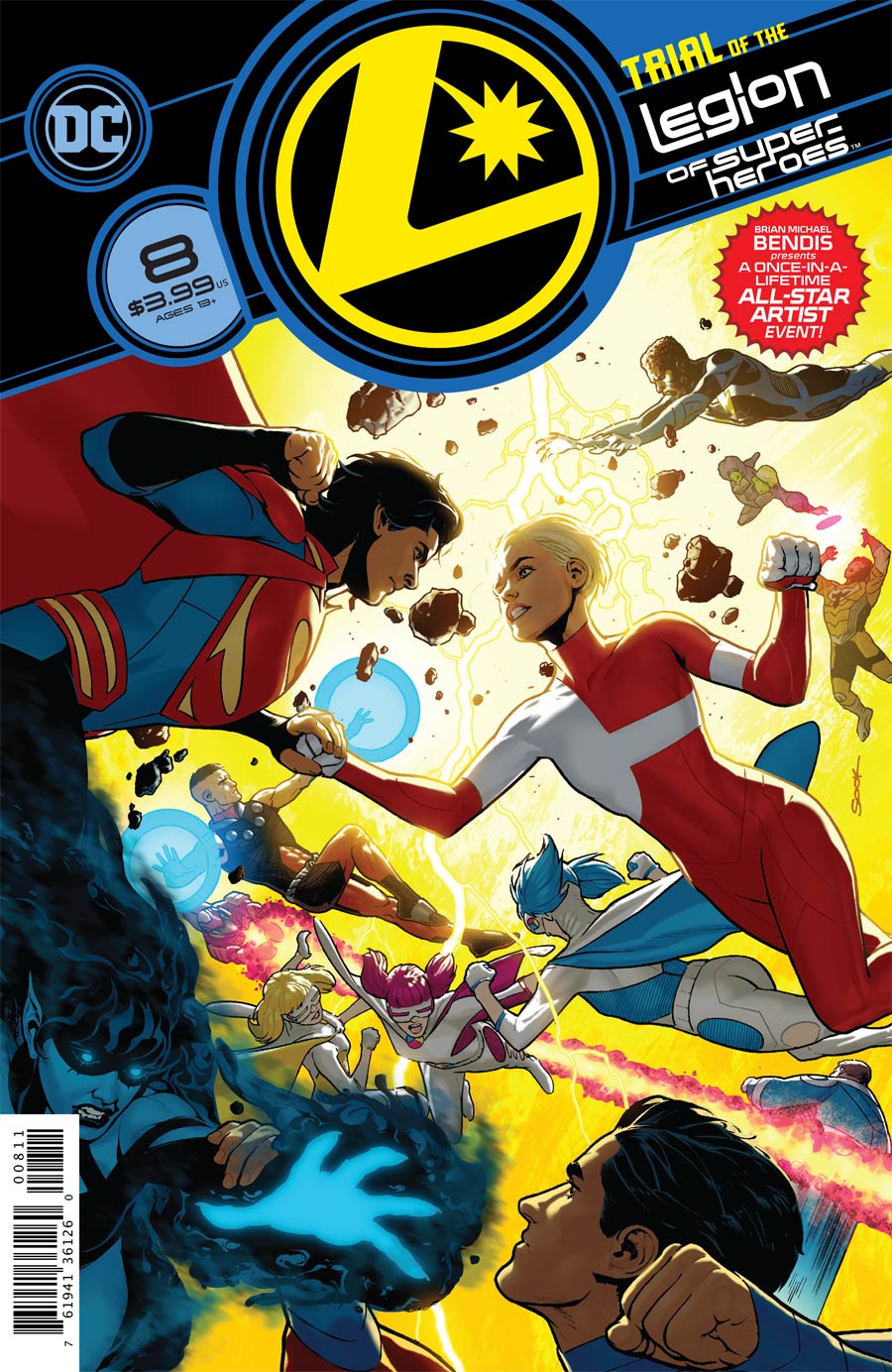 Legion Of Super-Heroes Vol 8 #8 Cover A Regular Ryan Sook Cover
