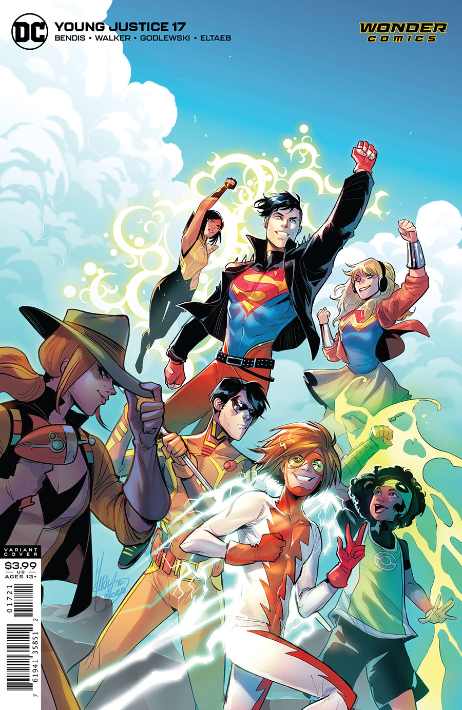 Young Justice Vol 3 #17 Cover B Variant Mirka Andolfo Cover