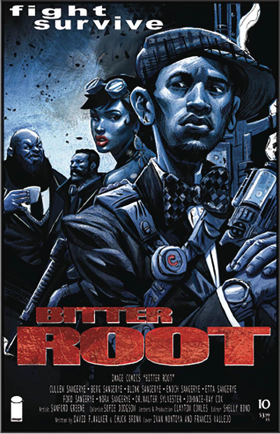 Bitter Root #10 Cover B Variant Francis Vallejo Cover