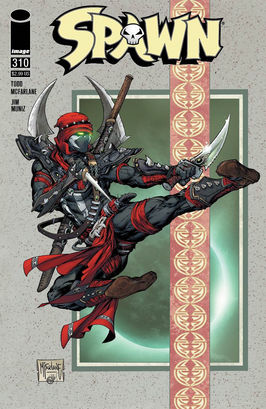 Spawn #310 Cover B Variant Todd McFarlane Cover