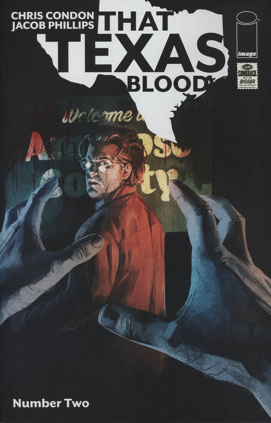 That Texas Blood #2 Cover A 1st Ptg Regular Jacob Phillips Cover