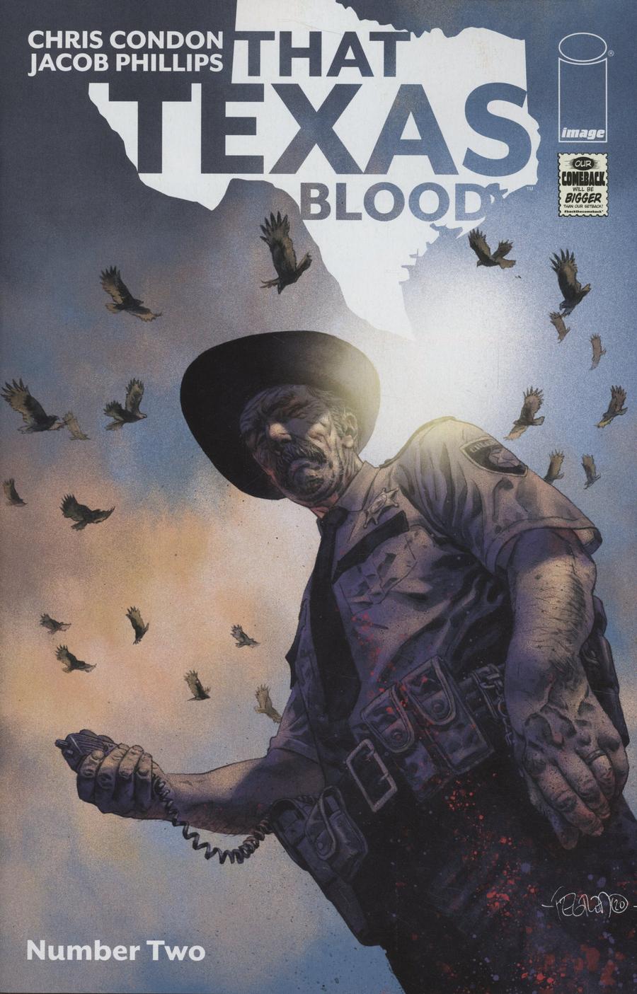 That Texas Blood #2 Cover B Variant Duncan Fegredo Cover
