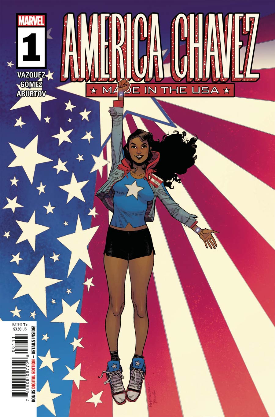 America Chavez Made In The USA #1 Cover A Regular Sara Pichelli Cover (Limit 1 Per Customer)