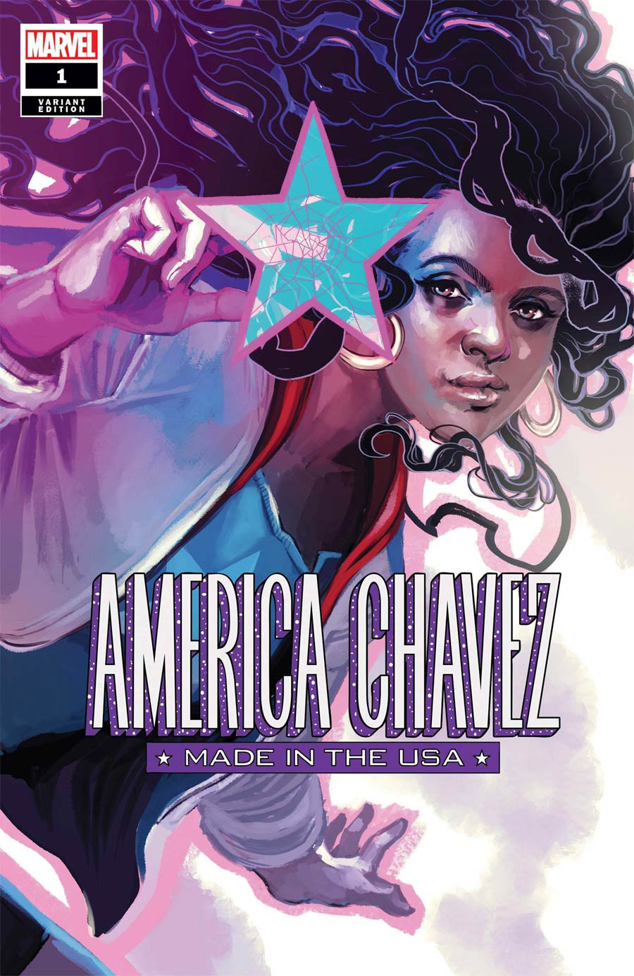 America Chavez Made In The USA #1 Cover B Variant Stephanie Hans Cover