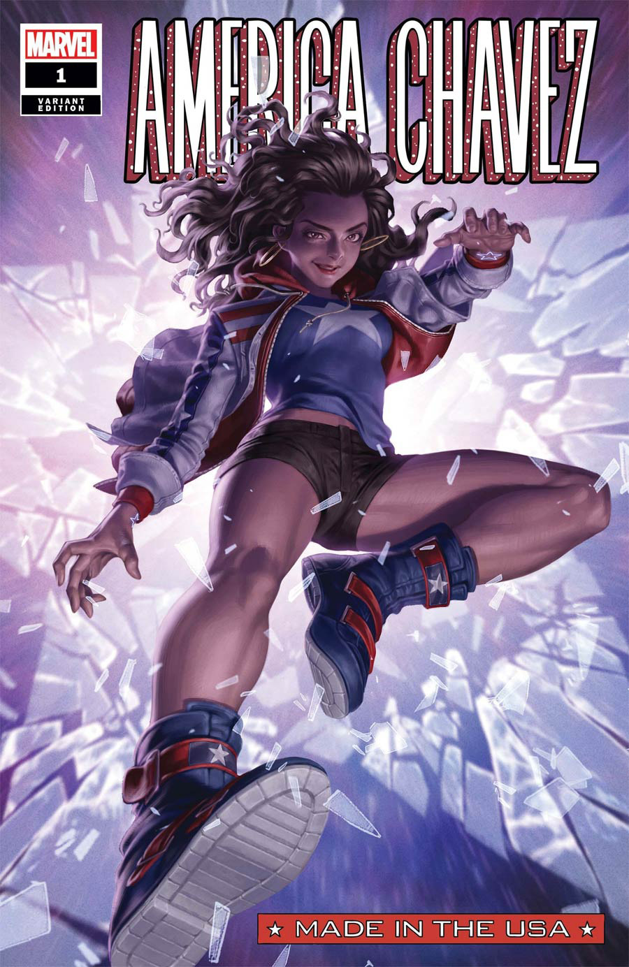 America Chavez Made In The USA #1 Cover C Variant Junggeun Yoon Cover