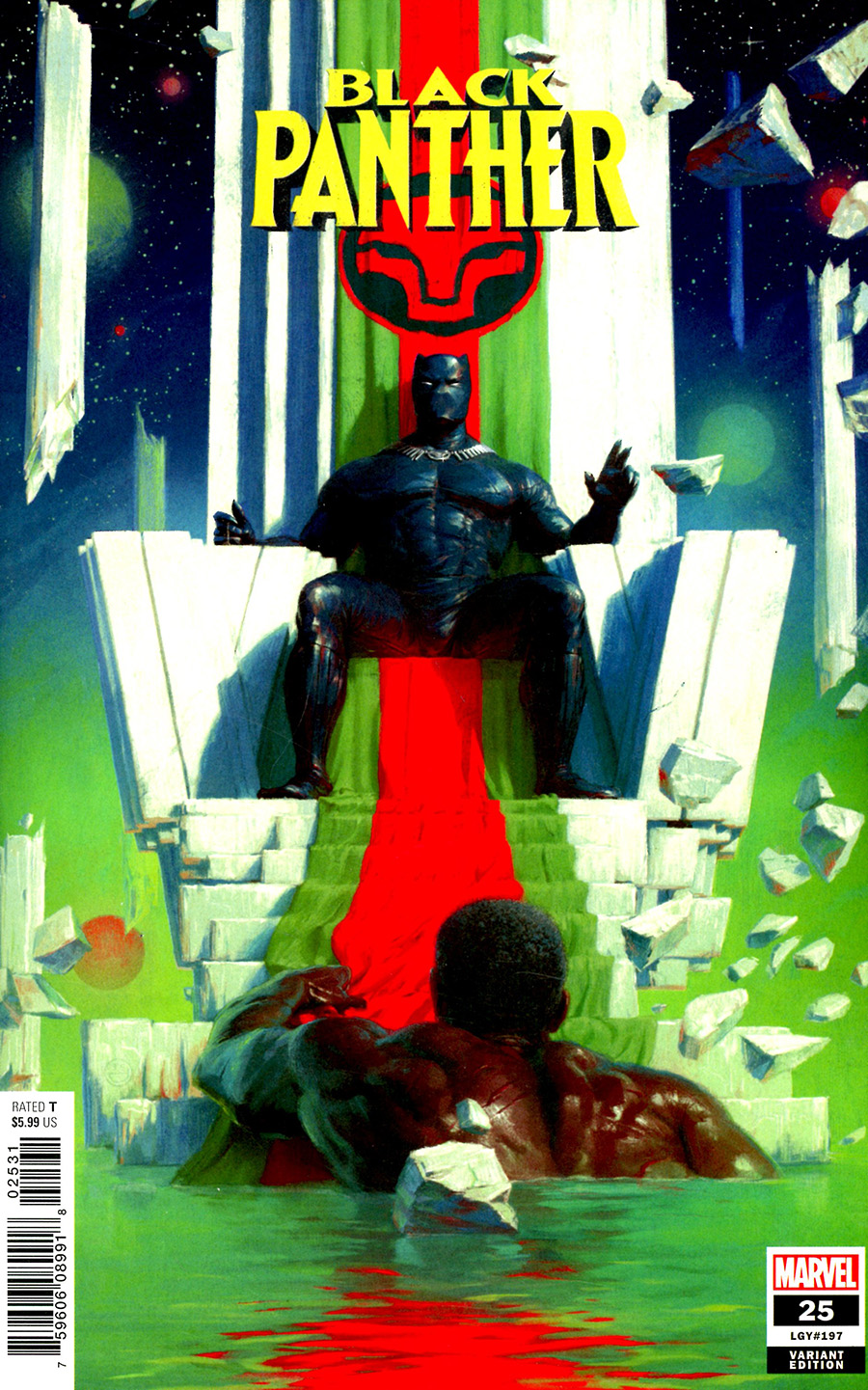 Black Panther Vol 7 #25 Cover D Variant Sam Spratt Cover