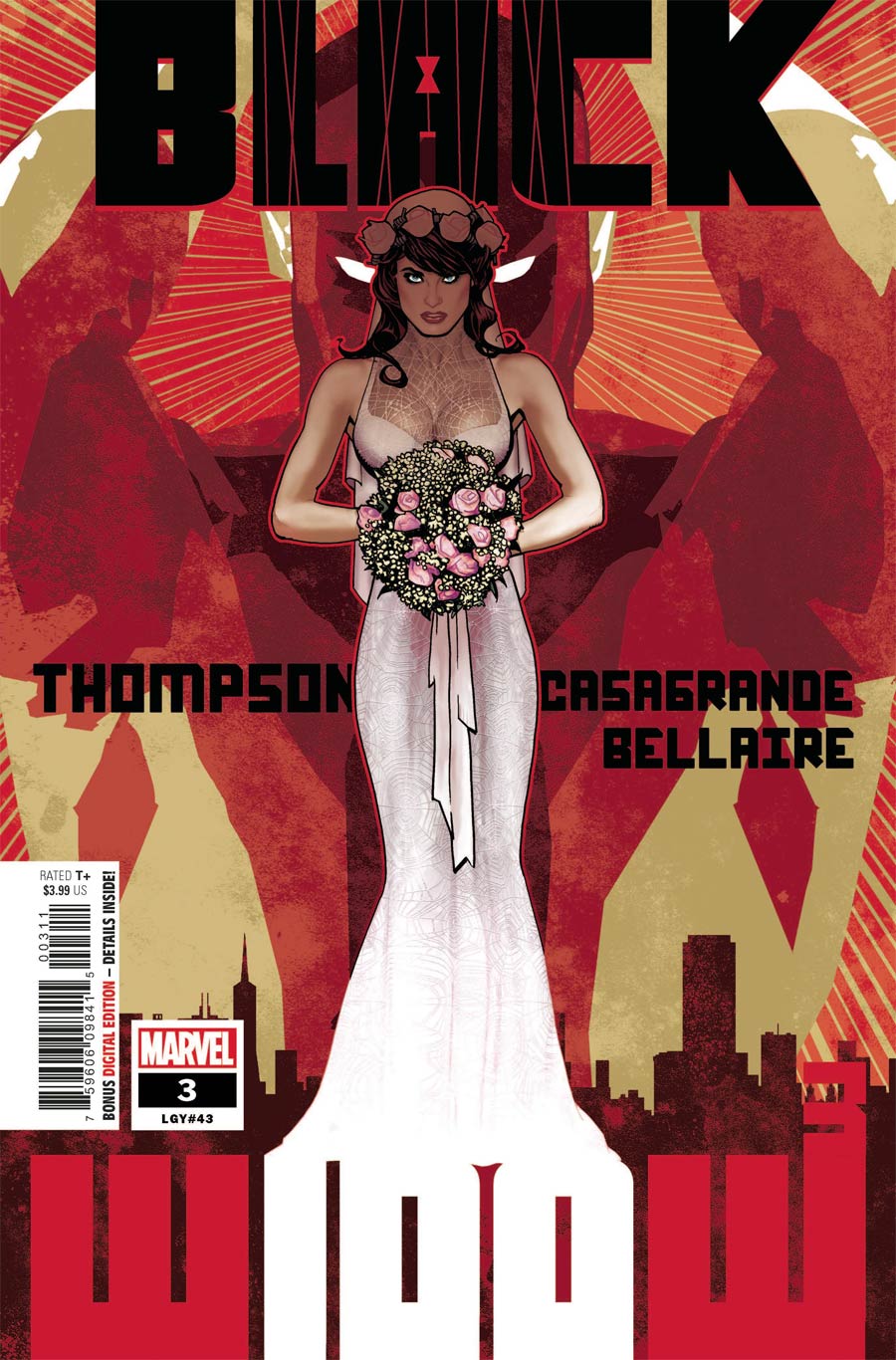 Black Widow Vol 8 #3 Cover A Regular Adam Hughes Cover