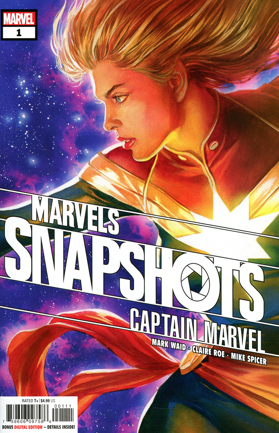 Captain Marvel Marvels Snapshots #1 Cover A Regular Alex Ross Cover