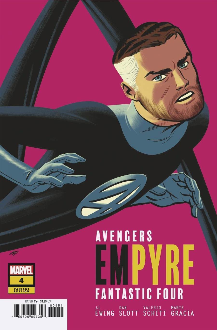 Empyre #4 Cover D Variant Michael Cho Fantastic Four Cover