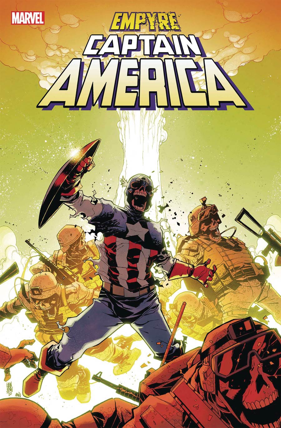 Empyre Captain America #2 Cover A Regular Mike Henderson Cover