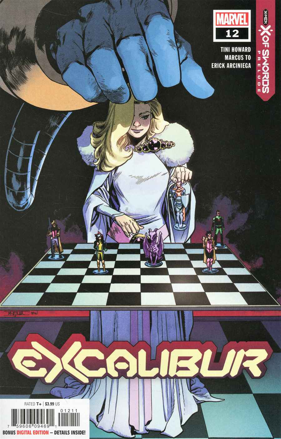 Excalibur Vol 4 #12 Cover A 1st Ptg (X Of Swords Prelude)