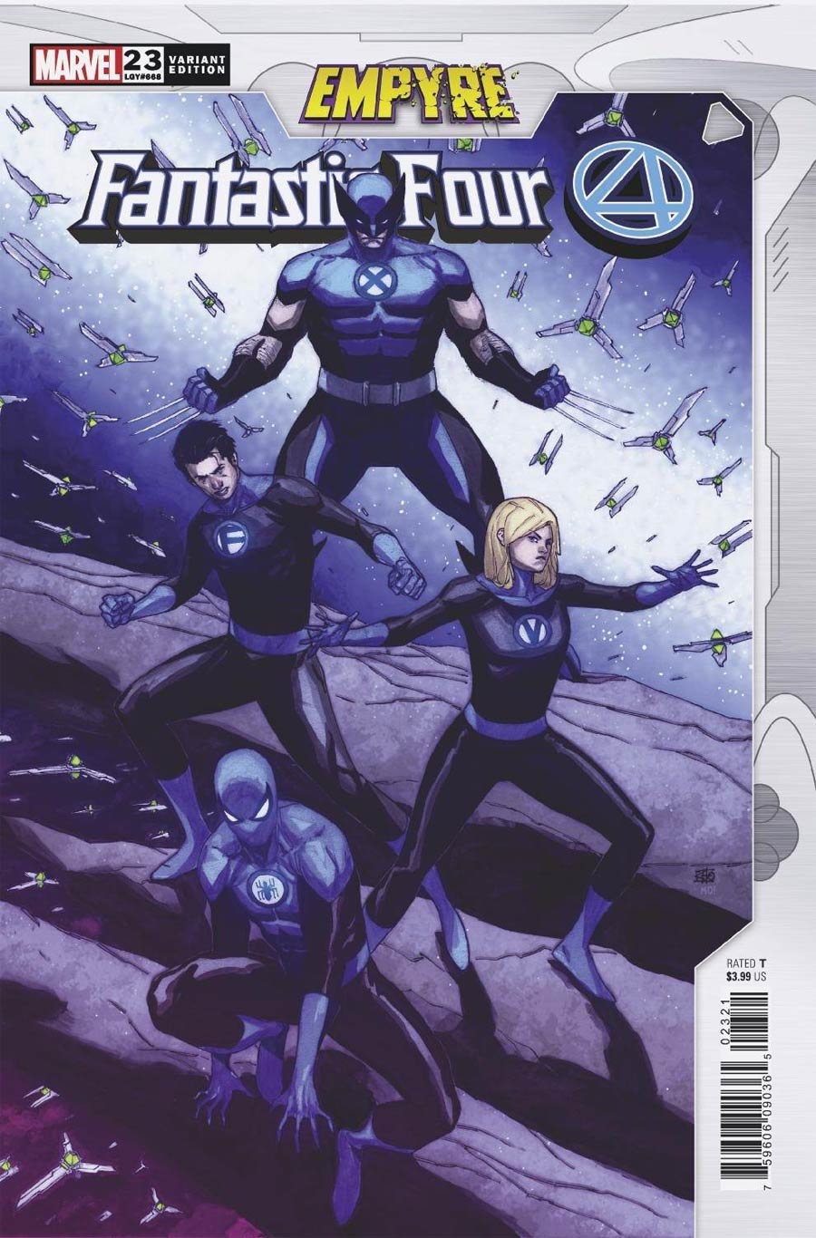 Fantastic Four Vol 6 #23 Cover B Variant Khoi Pham Empyre Cover (Empyre Tie-In)