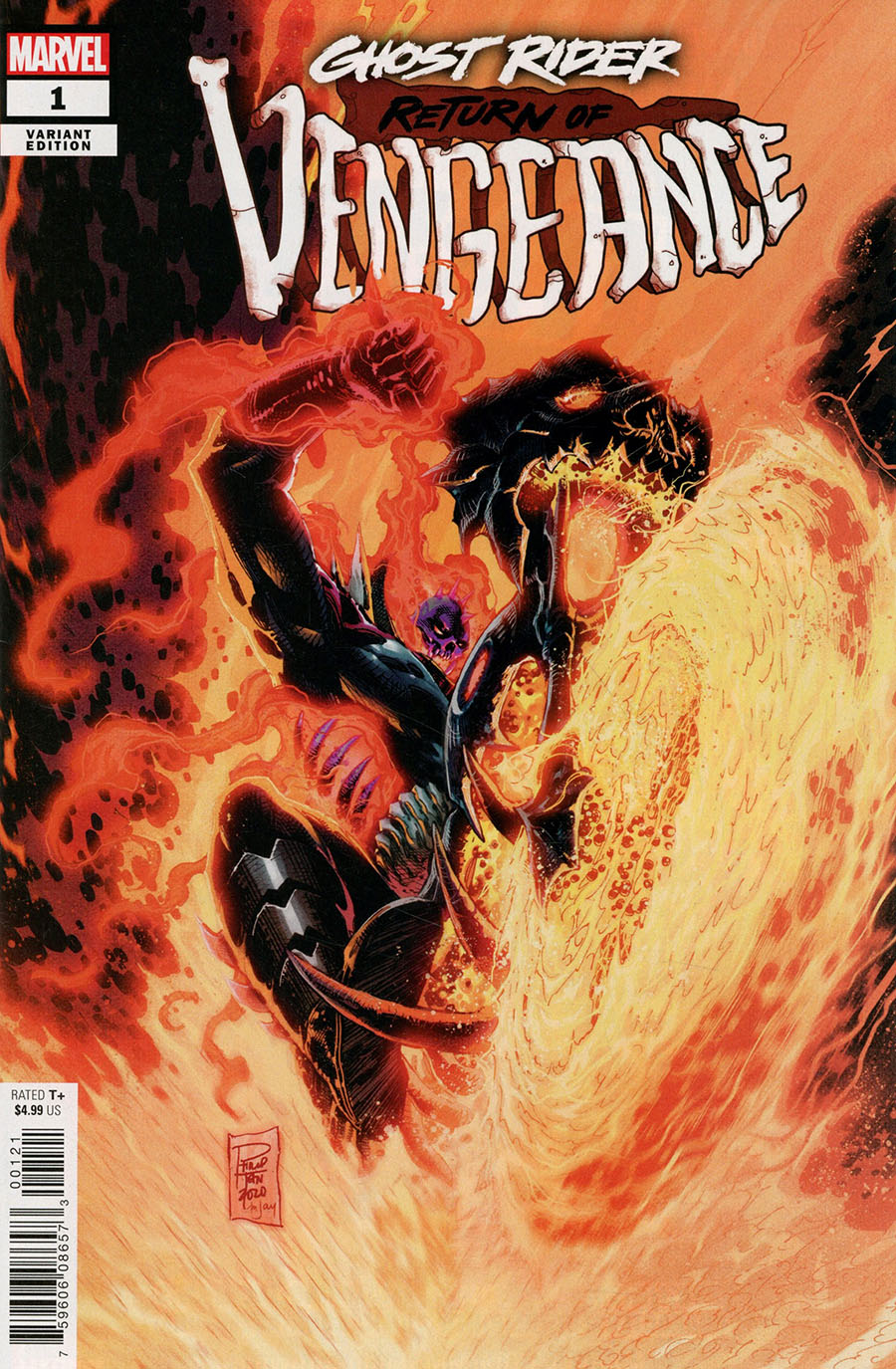 Ghost Rider Return Of Vengeance One Shot Cover C Variant Philip Tan Cover