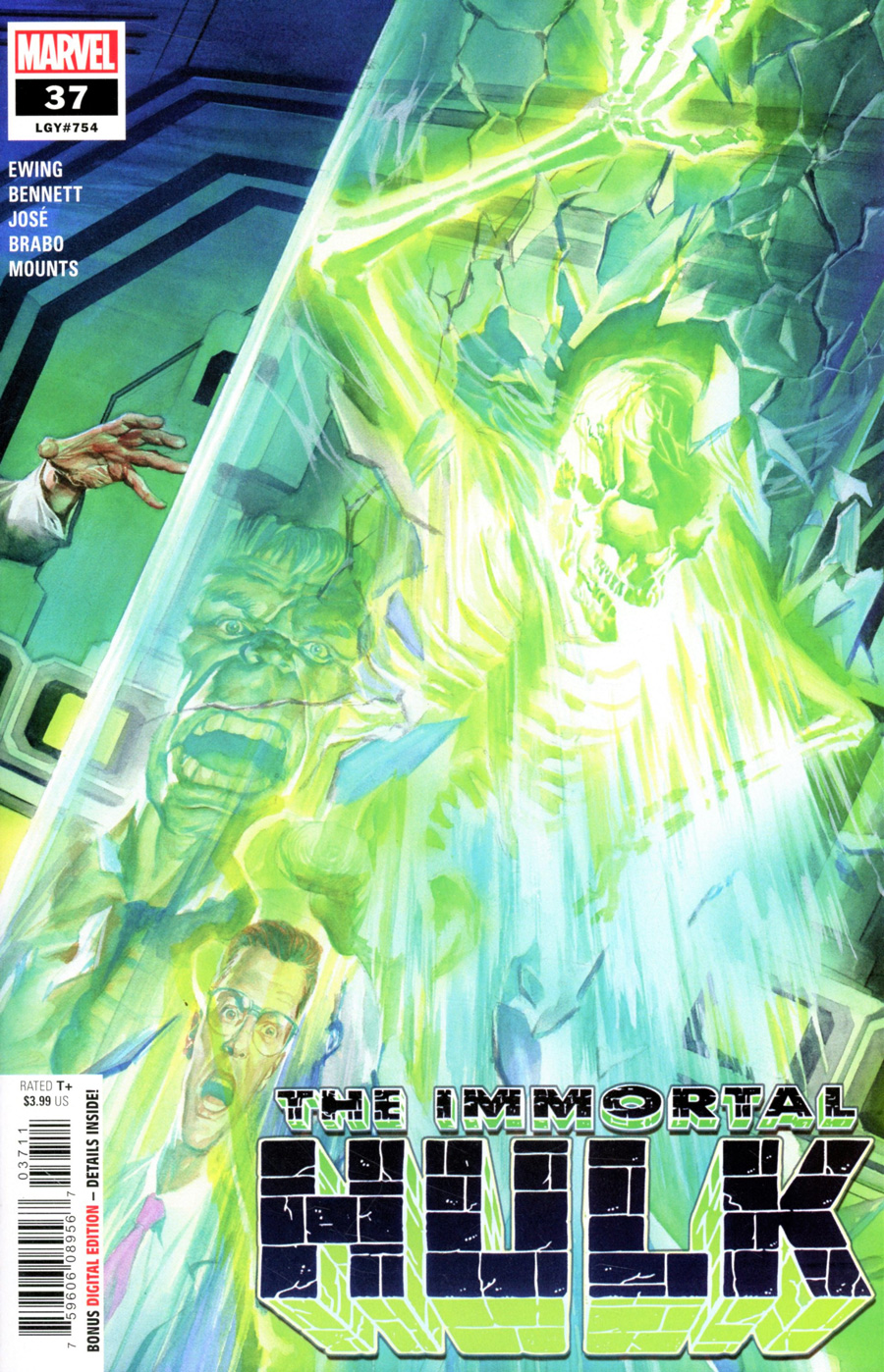 Immortal Hulk #37 Cover A Regular Alex Ross Cover