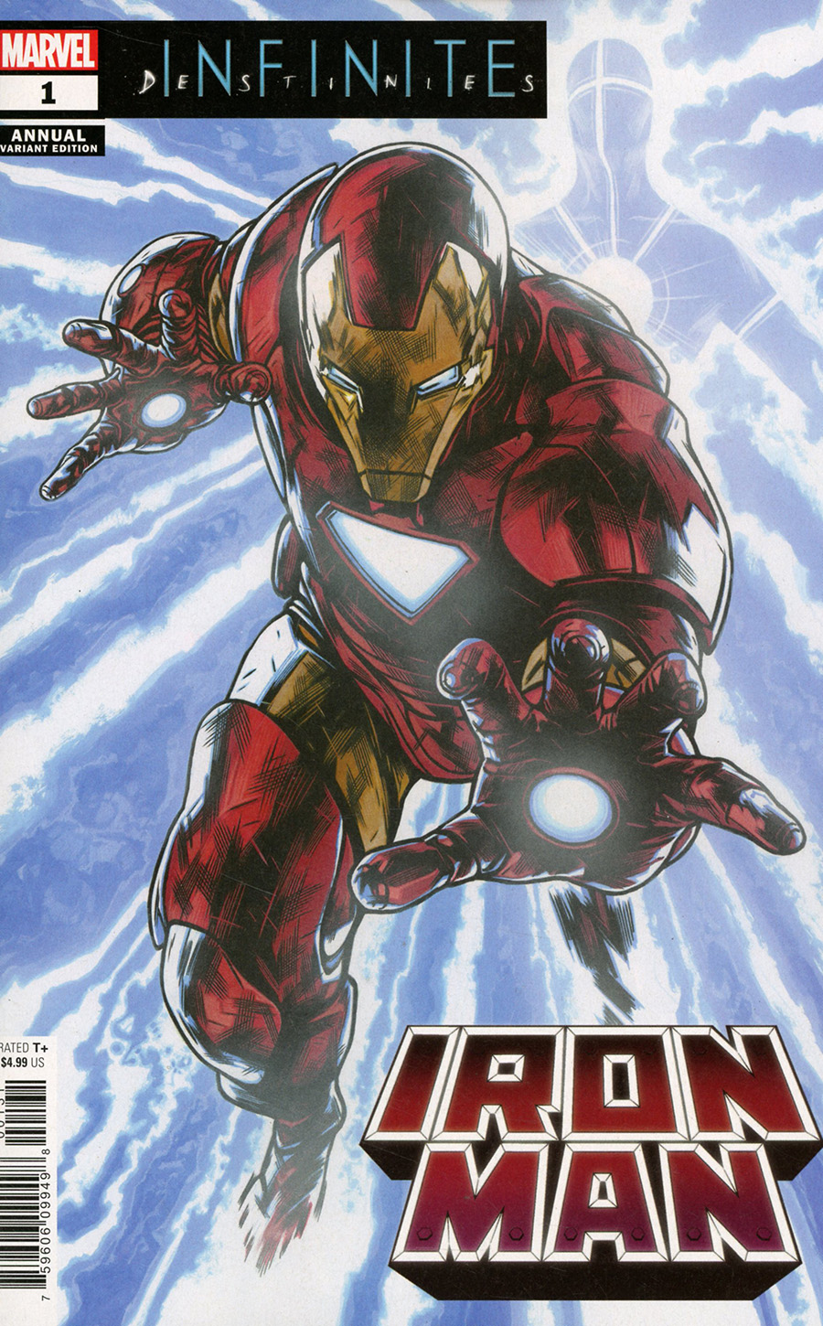 Iron Man Vol 6 Annual (2021) #1 Cover C Variant Travis Charest Cover (Infinite Destinies Tie-In)